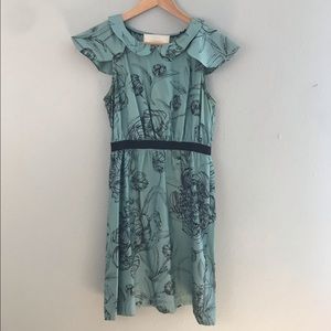 ANTHROPOLOGIE: Leifsdottir Silk Dress